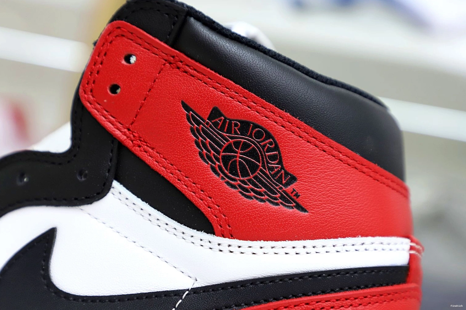 Jordan Toe Black (2016) Retro Air 1 0815